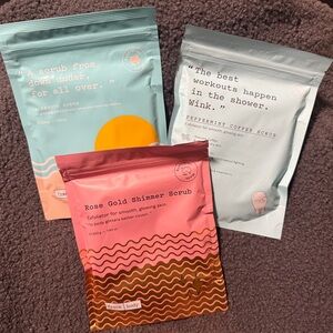 Frank Body Rose Gold Shimmer Scrub